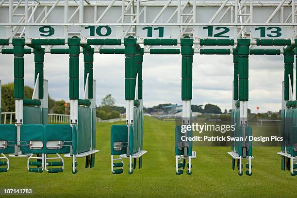 Starting Post Racetrack 410 Horse Race Start Line Stock Photos, High-Res Pictures, and Images ...