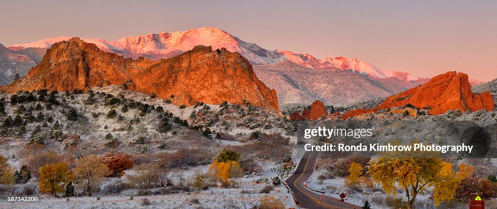 Sunrise at Garden of the Gods