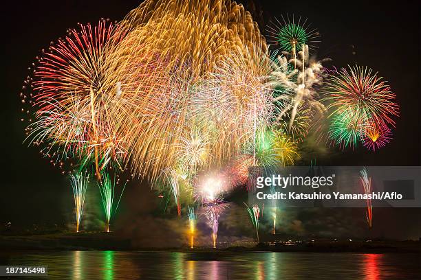 nagaoka fireworks festival - 長岡市 個照片及圖片檔