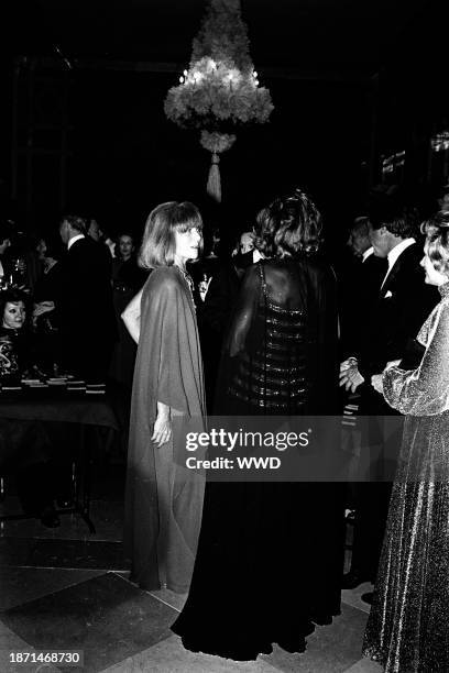 The scene during the premiere of the Alvin Ailey dance group, hosted by ex-ambassador Sargent Shriver and his wife Eunice at the Palais des Sports on...