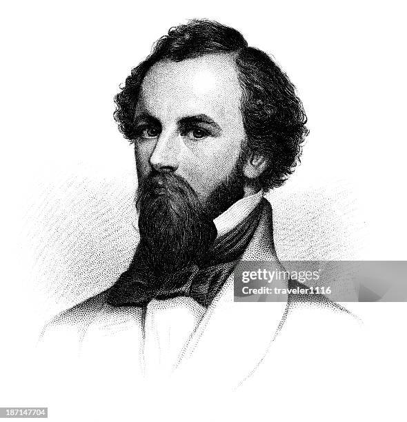 george henry boker - knickerbocker glory stock illustrations