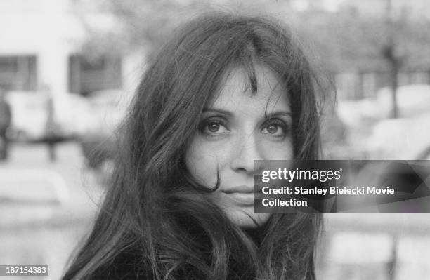 Actress Irina Demick in a scene from the movie 'The Sicilian Clan', 1969.