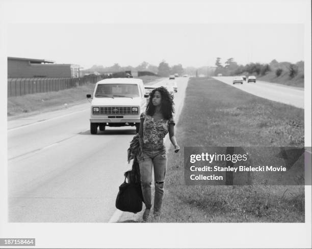 Actress Stacey Dash in a scene from the movie 'Tennessee Waltz', 1989.