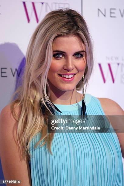 Ashley James attends the New Look Winter Wishes Charity Ball at Battersea Evolution on November 6, 2013 in London, England.