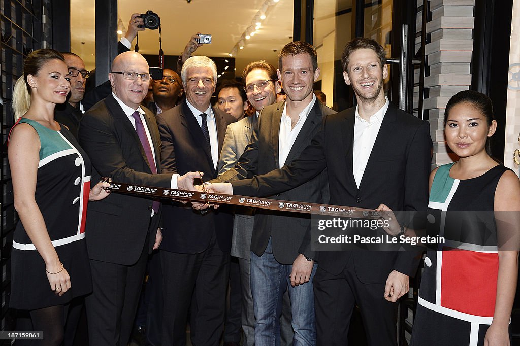 Opening of the TAG Heuer New Boutique, Followed By An Evening Celebrating 50 years Of Carerra In Pavillon Vendome