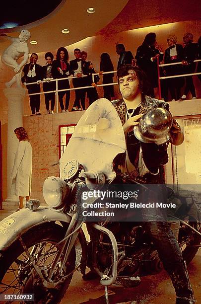 Actor and musician Meat Loaf in a scene from the movie 'The Rocky Horror Picture Show', 1975.