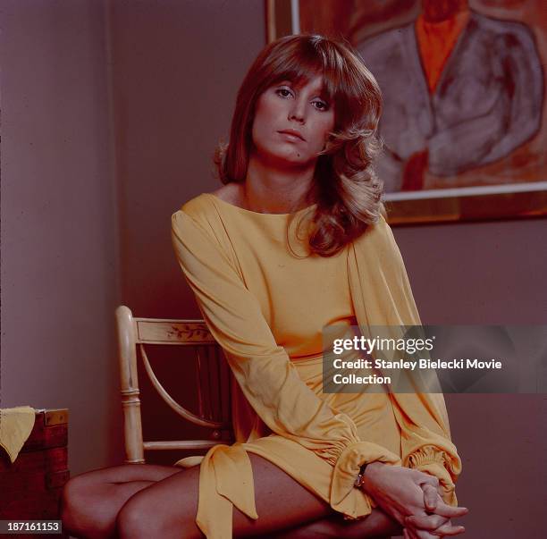 Actress Jill Townsend in a scene from the film 'Sitting Target', 1972.