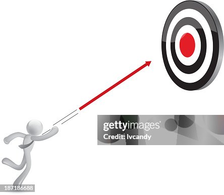 That Hit The Target Hit The Target High-Res Vector Graphic - Getty Images