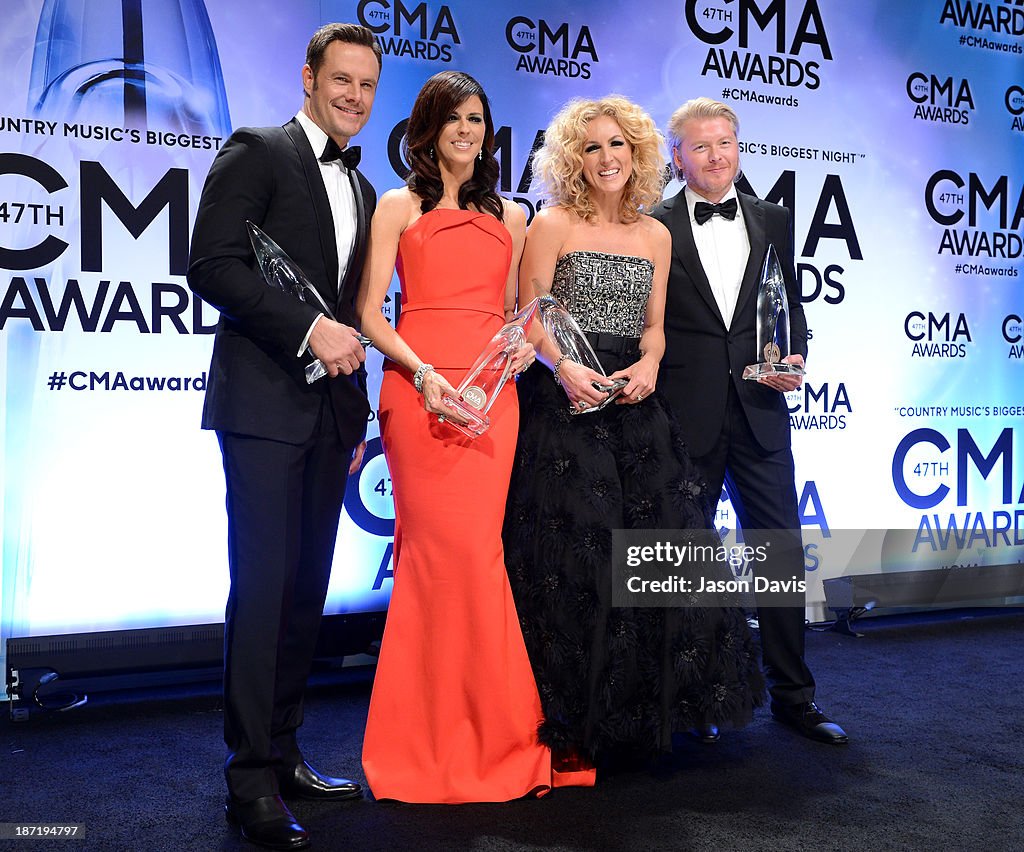 47th Annual CMA Awards - Press Room