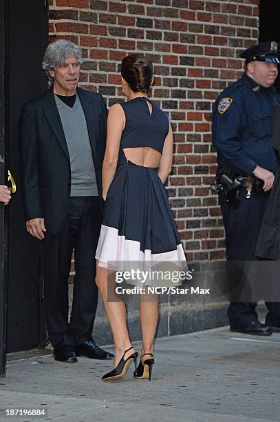 Actress Natalie Portman is seen on November 6, 2013 in New York City.