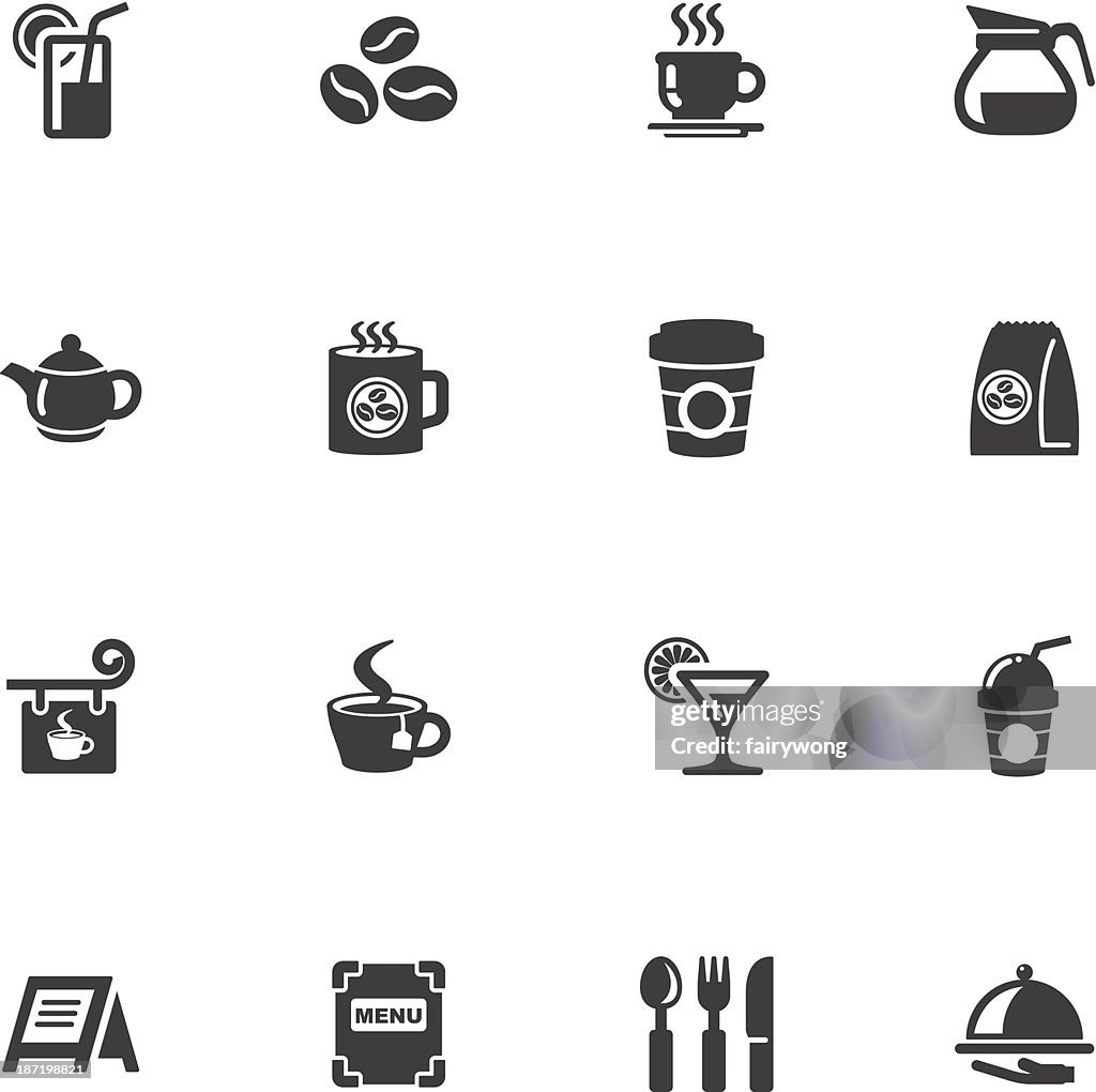 Cafe icons