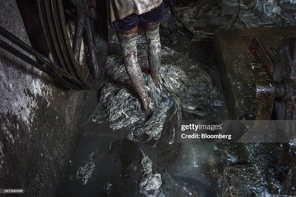 Images Inside Kolkata Tanneries Ahead Of Industrial Production Figures