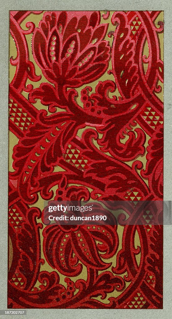 European Scroll Pattern Spiral Scroll Pattern 17th Century High-Res Vector Graphic - Getty Images