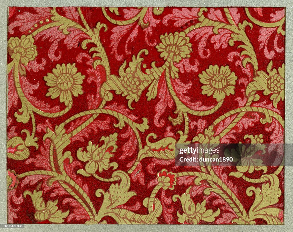 European Scroll Pattern Spiral Scroll Pattern 17th Century High-Res Vector Graphic - Getty Images