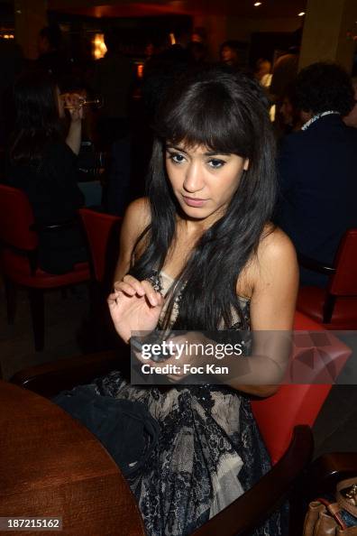 Josephine Jobert attends the 'Bistro Chic Napoleone' Champs Elysees