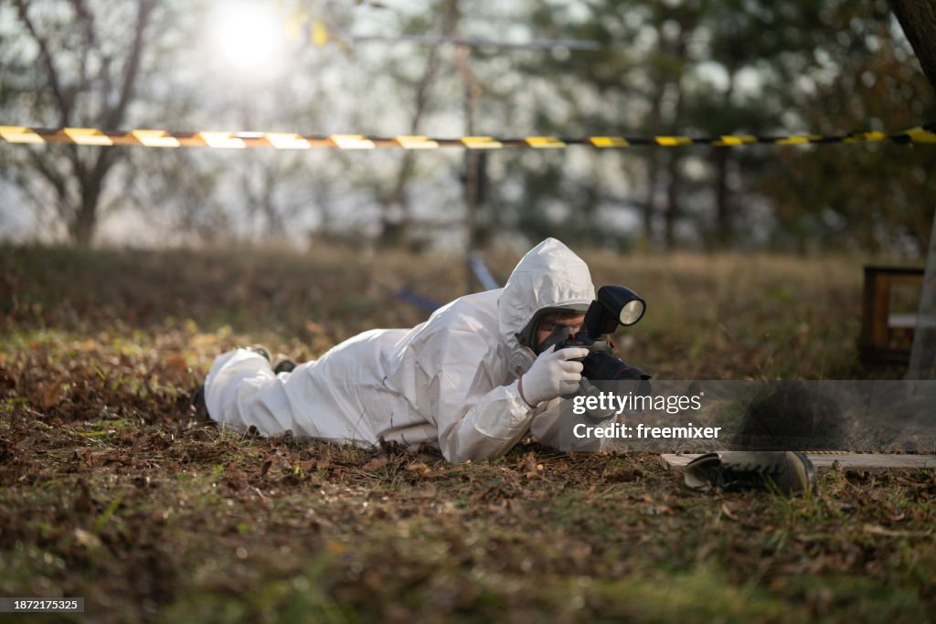 Forensiker am Tatort