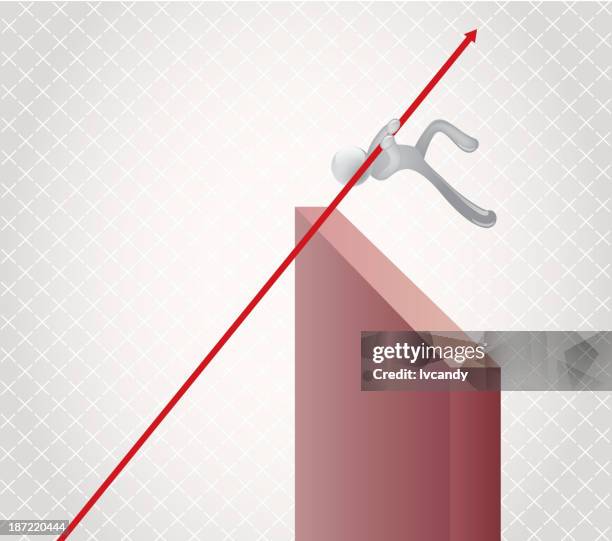 pole vault - pole vault stock illustrations