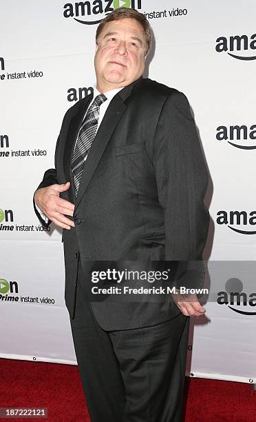 Actor John Goodman attends Amazon Studios Launch Party to Celebrate Premieres of their First Original Series at Boulevard3 on November 6, 2013 in...