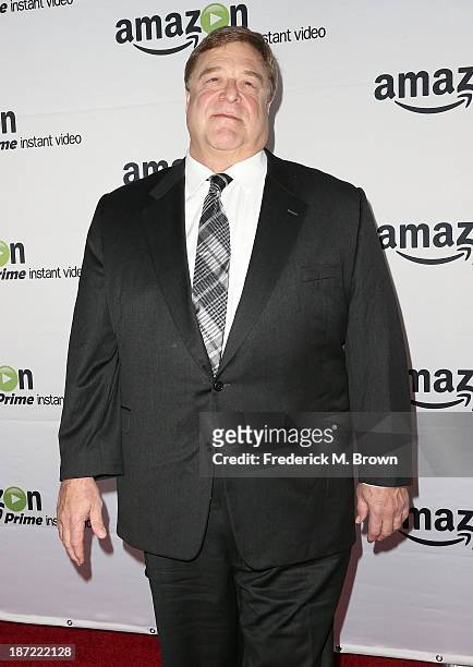 Actor John Goodman attends Amazon Studios Launch Party to Celebrate Premieres of their First Original Series at Boulevard3 on November 6, 2013 in...