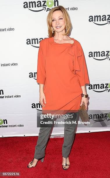 Actress Sharon Lawrence attends Amazon Studios Launch Party to Celebrate Premieres of their First Original Series at Boulevard3 on November 6, 2013...