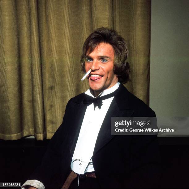 Comedian Freddie Starr photograhed before going on stage at the height of his fame. On 1 November 2012, Starr was arrested by police at his...