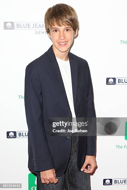 Erek Hansen attends Blue Jeans go green celebrates 1 Million pieces of denim collected for recycling hosted by Miles Teller at SkyBar at the Mondrian...