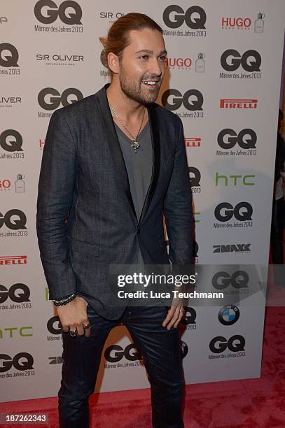 David Garrett arrives at the GQ Men of the Year Award at Komische Oper on November 7, 2013 in Berlin, Germany.