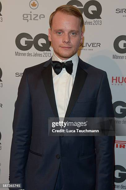 Stefan Konarske arrives at the GQ Men of the Year Award at Komische Oper on November 7, 2013 in Berlin, Germany.