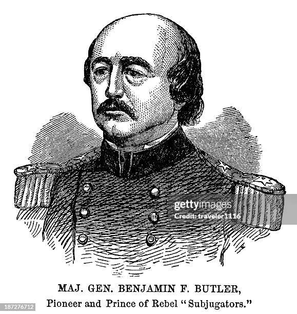 Benjamin F Butler 20 Major General Benjamin Butler Stock Photos, High-Res Pictures, and ...