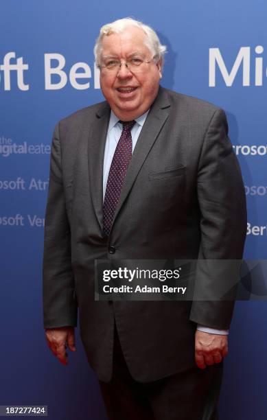 John Christian Kornblum arrives for the opening of the Microsoft Center Berlin on November 7, 2013 in Berlin, Germany. The Microsoft Center Berlin,...