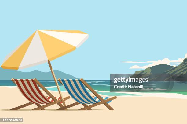 vacation - summer illustration stock illustrations