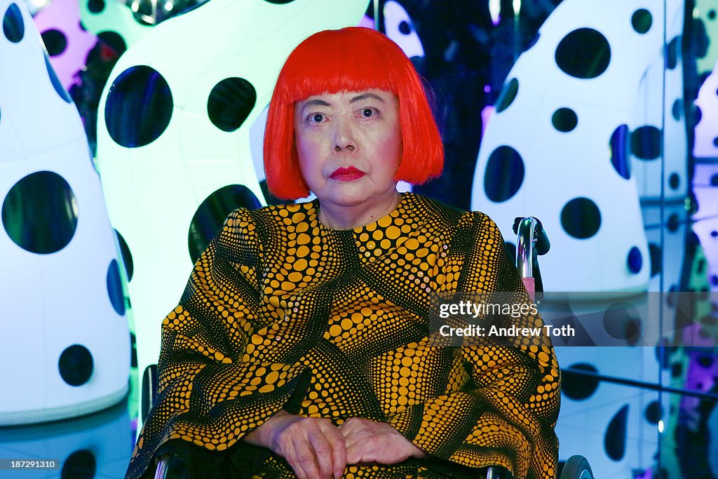 Yayoi Kusama "I Who Have Arrived In Heaven" Exhibition - Press Preview