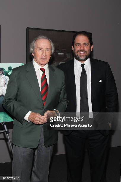 Sir Jackie Stewart and Brett Ratner attend "Weekend Of A Champion" premiere - To Save Project: The 11th MOMA International Festival of Film...