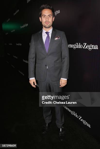 Actor Ed Weeks attends Ermenegildo Zegna Global Store Opening hosted by Gildo Zegna and Stefano Pilati at Ermenegildo Zegna Boutique on November 7,...