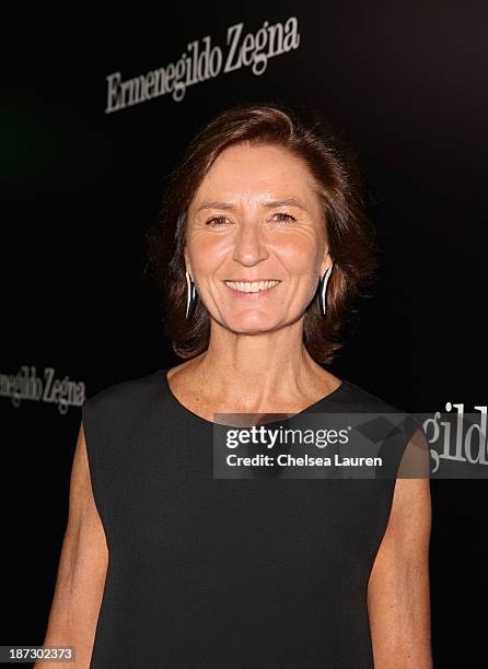 Image Director of Ermenegildo Zegna Group Anna Zegna attends Ermenegildo Zegna Global Store Opening hosted by Gildo Zegna and Stefano Pilati at...