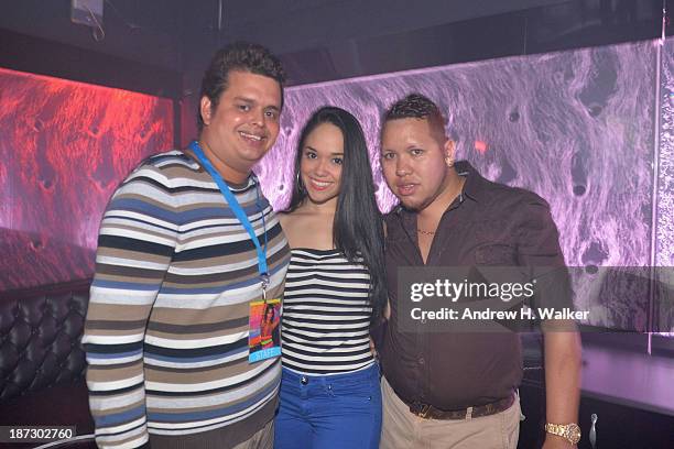 Guests attend the Aruba In Style 2013 Kick-Off party at Confession Nightclub on November 7, 2013 in Aruba.