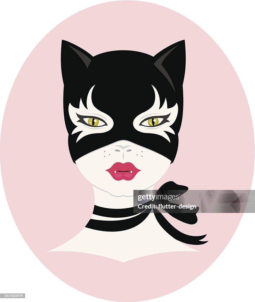 Cat Woman Mask