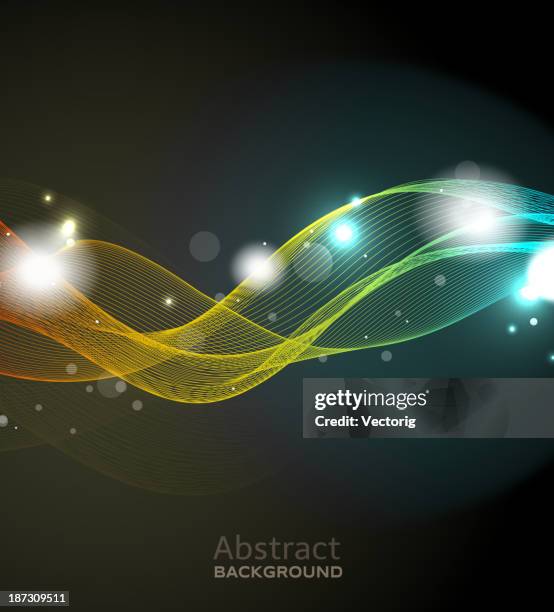 abstract wave background. - fiber texture stock illustrations