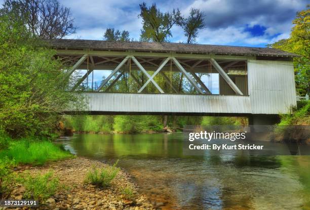 larwood covered bridge - 1939 photos et images de collection