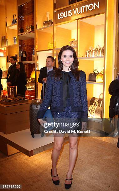 Ophelia Lovibond attends the launch of Louis Vuitton Townhouse at Selfridges on November 7, 2013 in London, England.