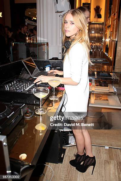 Mary Charteris attends the launch of Louis Vuitton Townhouse at Selfridges on November 7, 2013 in London, England.