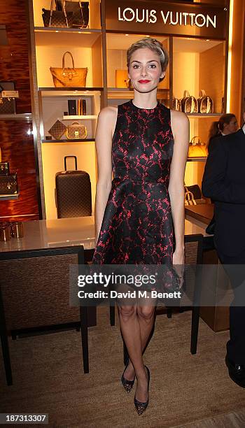 Tamsin Egerton attends the launch of Louis Vuitton Townhouse at Selfridges on November 7, 2013 in London, England.
