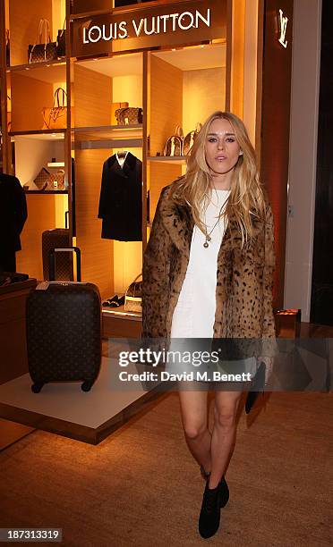 Mary Charteris attends the launch of Louis Vuitton Townhouse at Selfridges on November 7, 2013 in London, England.