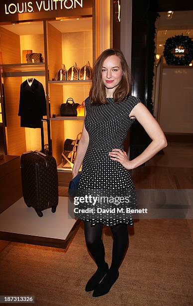 Lou Hayter attends the launch of Louis Vuitton Townhouse at Selfridges on November 7, 2013 in London, England.