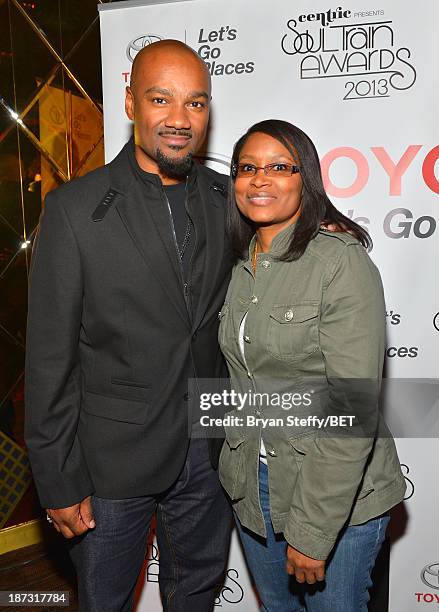 Radio Personality Big Tigger and guest attend the Cocktail Reception sponsored by Toyota at the Gold Boutique Nightclub and Lounge at the Aria Resort...