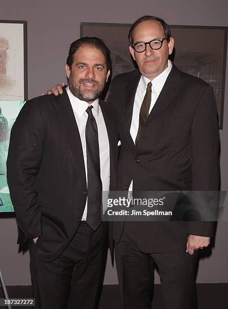 Director/producer Brett Ratner and Submarine Entertainment founder Dan Braun attend "Weekend Of A Champion" Premiere - To Save Project: The 11th MOMA...