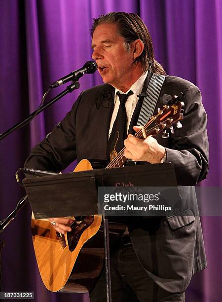 John Doe performs during The Drop: Divided & United - Music of The Civil War at The GRAMMY Museum on November 7, 2013 in Los Angeles, California.