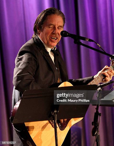 John Doe performs during The Drop: Divided & United - Music of The Civil War at The GRAMMY Museum on November 7, 2013 in Los Angeles, California.