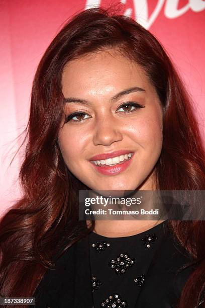 Singer Guinevere attends the WE tv's premiere party for "The LYLAS" held at the Warwick on November 7, 2013 in Hollywood, California.