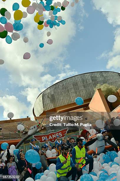 General view during the 'Planes 3D' Premiere during The 8th Rome Film Festival at Auditorium Parco Della Musica on November 8, 2013 in Rome, Italy.